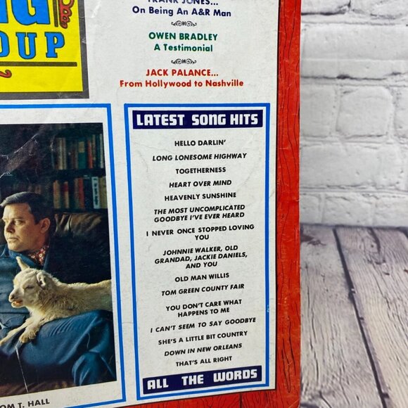 Vintage Country Song Round Up Magazine Sept. 1970 - Tom T. Hall Nat Stuckey - Picture 3 of 10